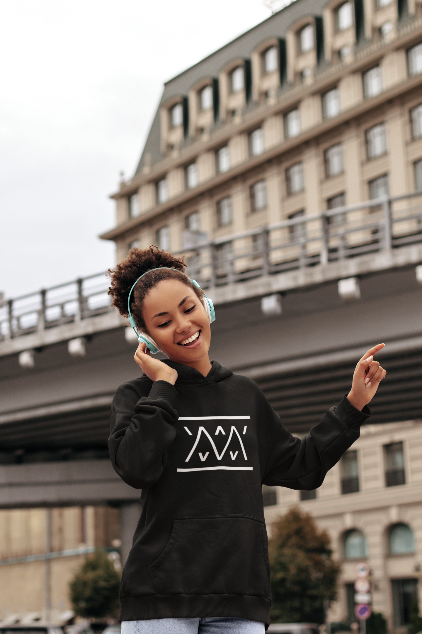 Sweat à capuche BIG WM