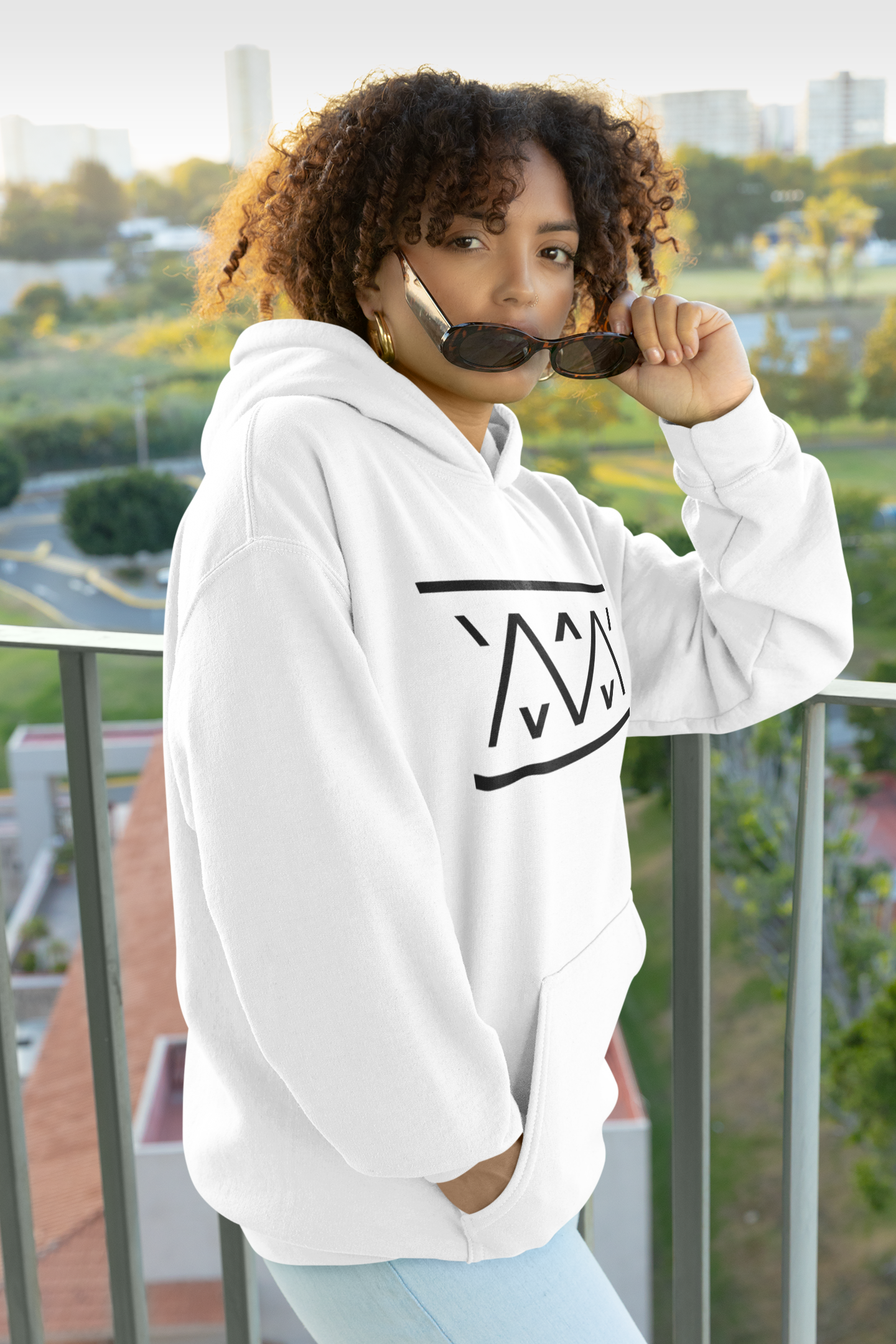 Sweat à capuche BIG WM